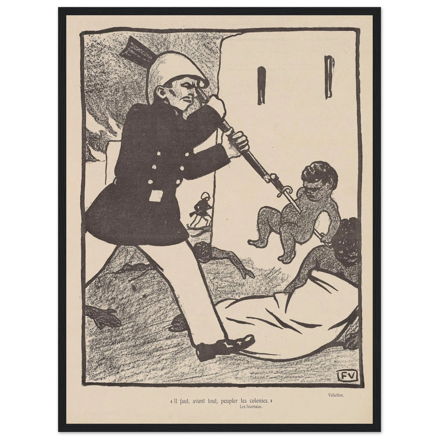 11 juillet 1903 Art Print | Felix Vallotton-Quipham Collections