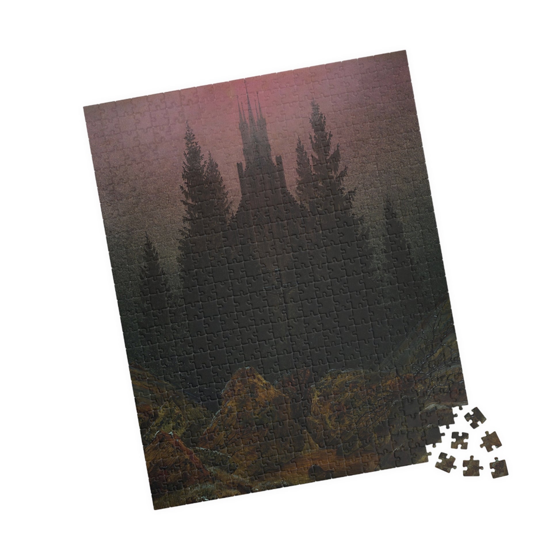 The Cross in the Mountains Puzzle | Caspar David Friedrich-Quipham Collections