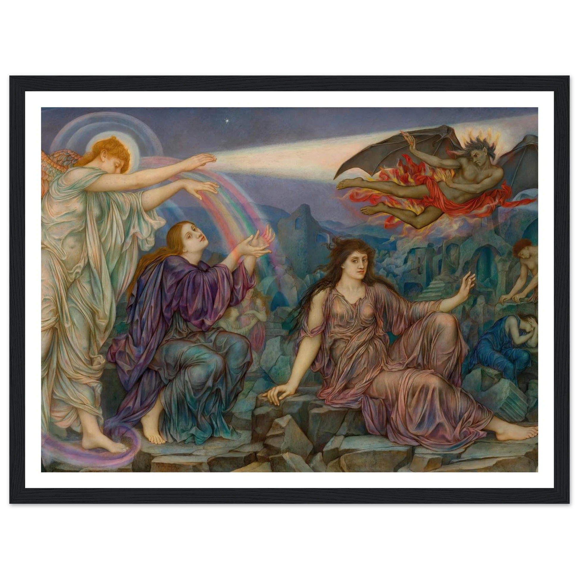 The Search-Light Art Print | Evelyn de Morgan-Quipham Collections