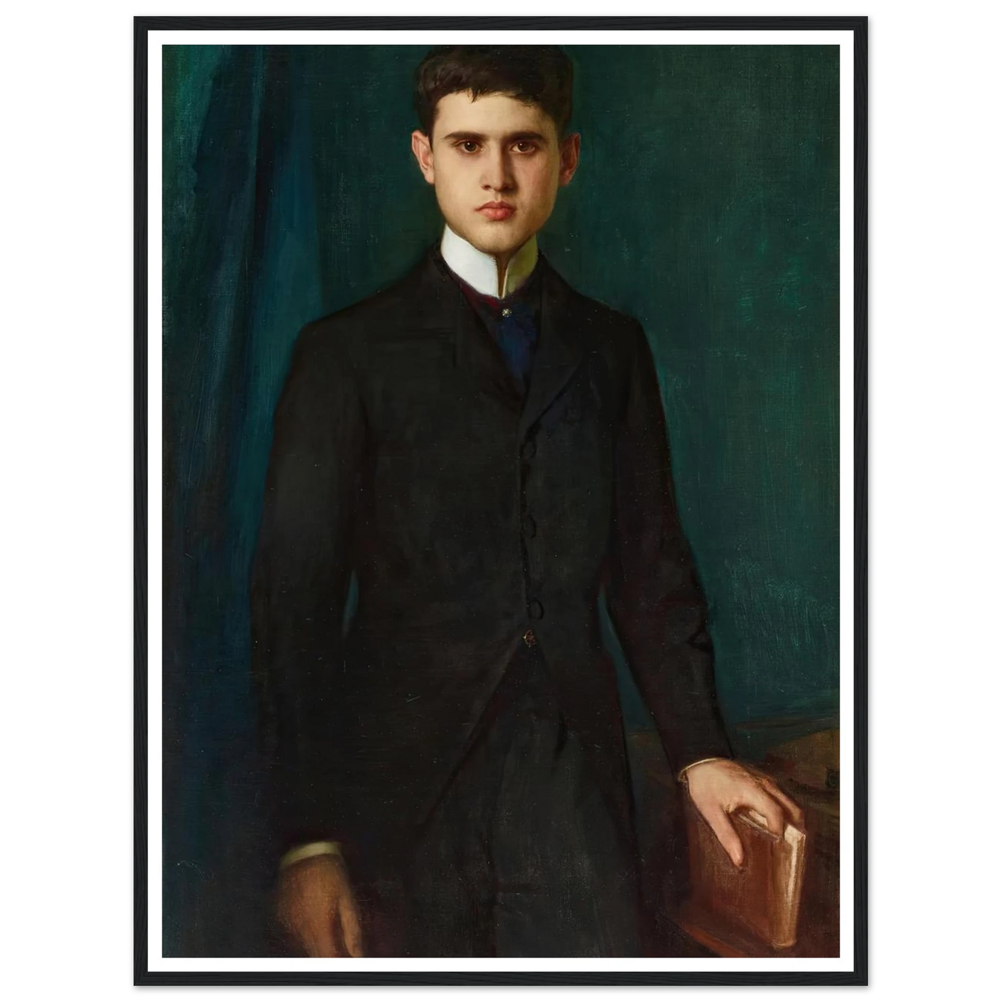 Portrait of Joannes de Stuers at 20 years old (1897) Art Print | Pascal Adolphe Jean Dagnan Bouveret-Quipham Collections