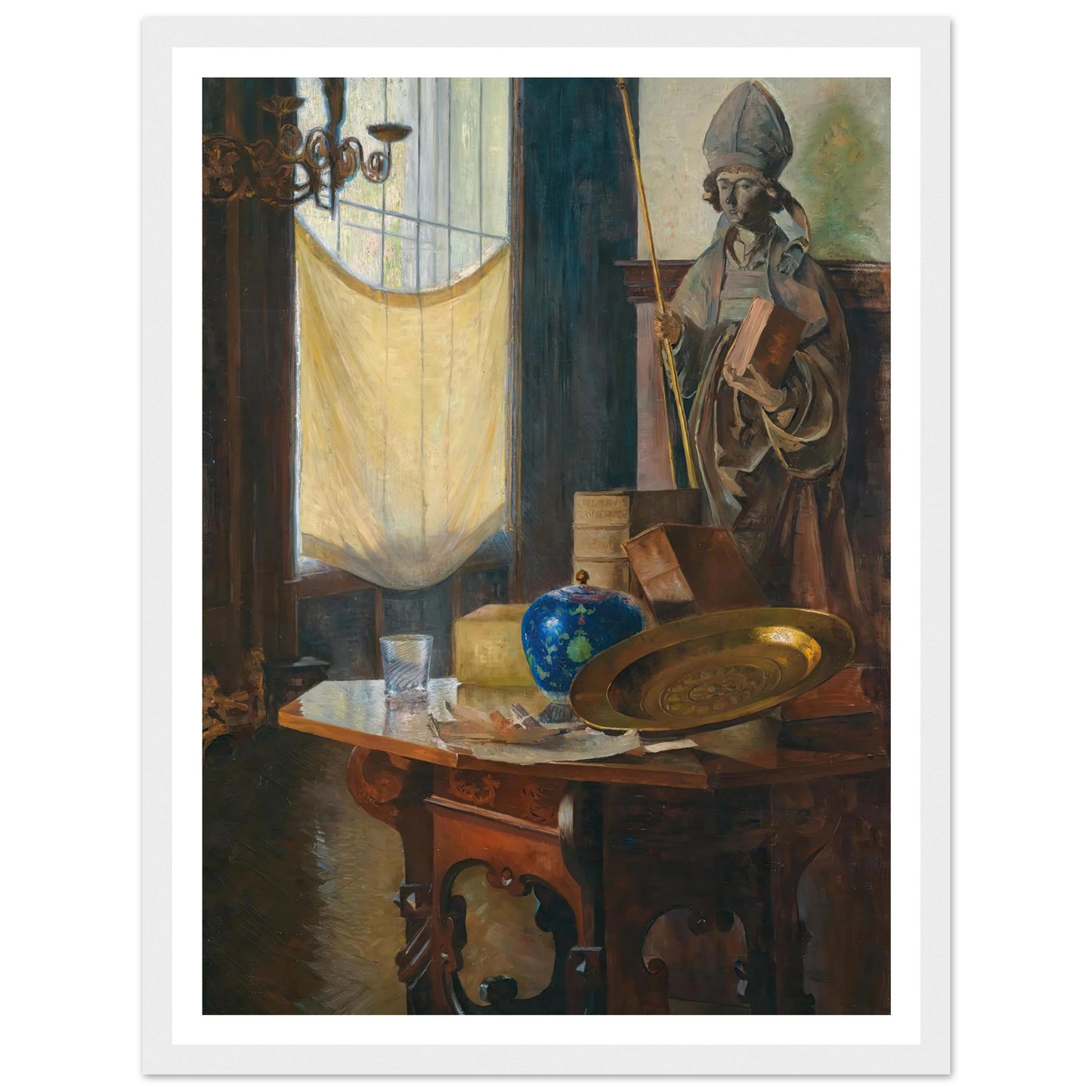 View of the studio Art Print | Carl Moll-Quipham Collections