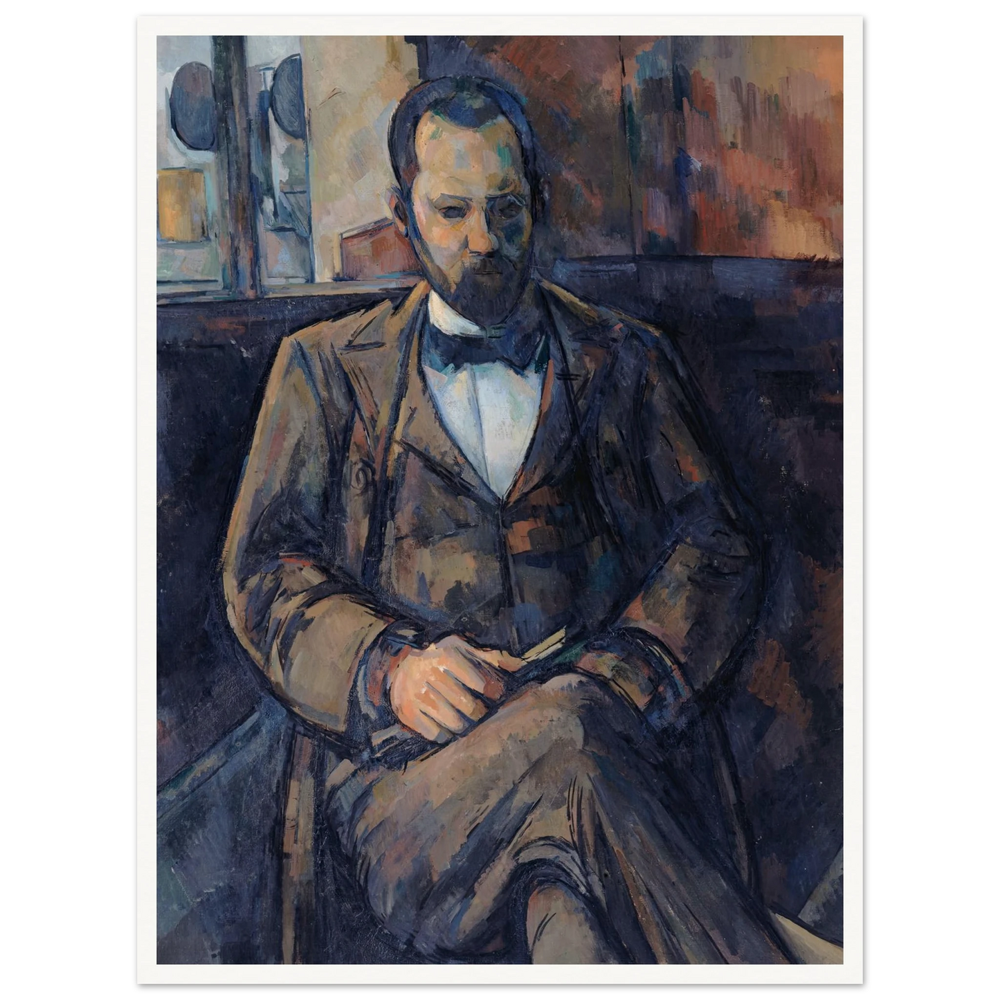 Portrait d’Ambroise Vollard (1899) Art Print | Paul Cezanne-Quipham Collections