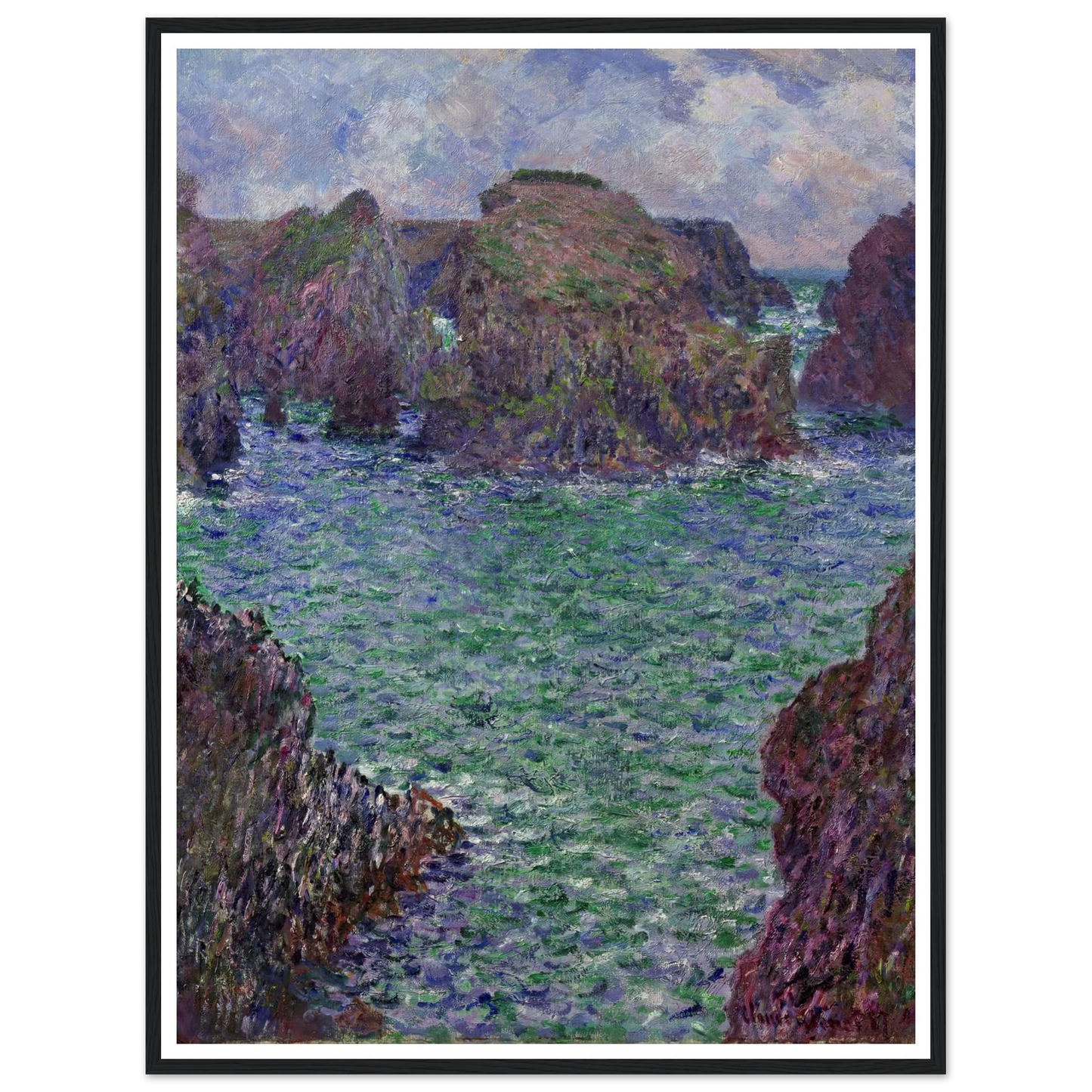 Port-Goulphar, Belle-Île (1887) Art Print | Claude Monet-Quipham Collections