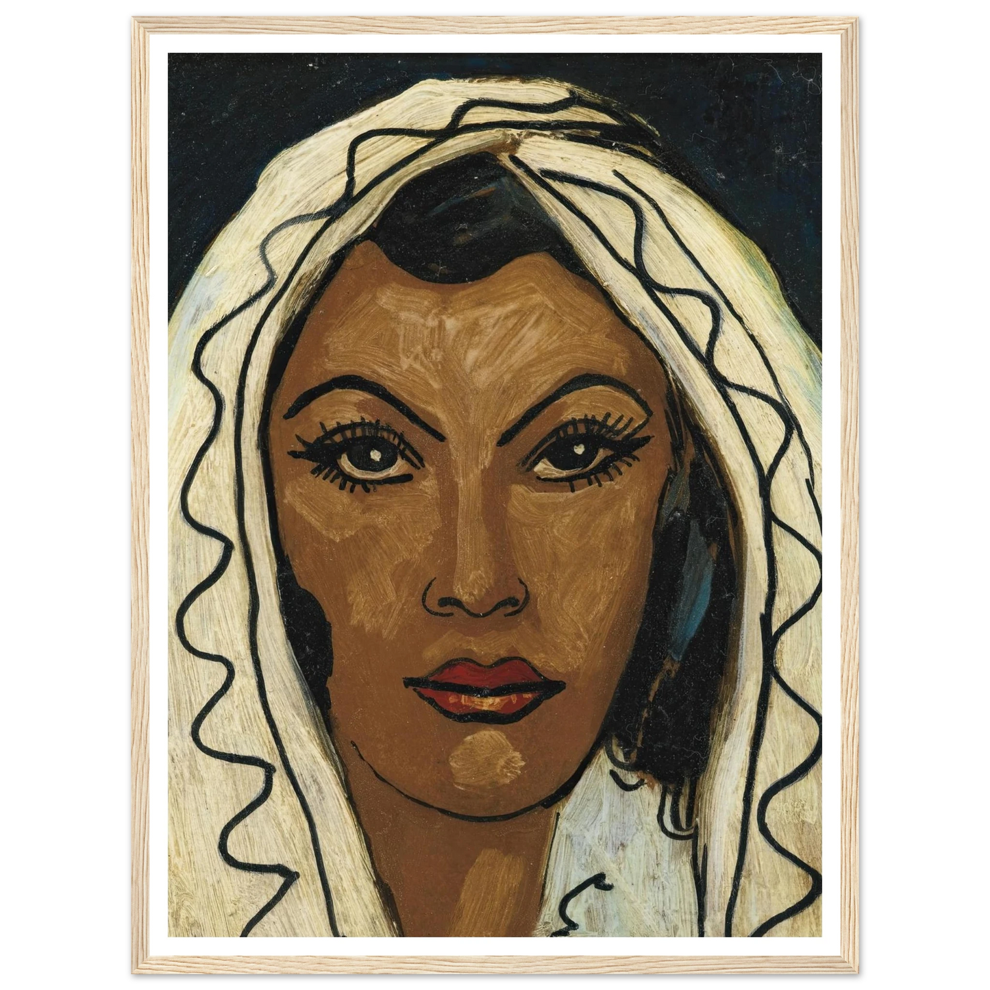 Sans titre (Visage de femme) Art Print | Francis Picabia-Quipham Collections
