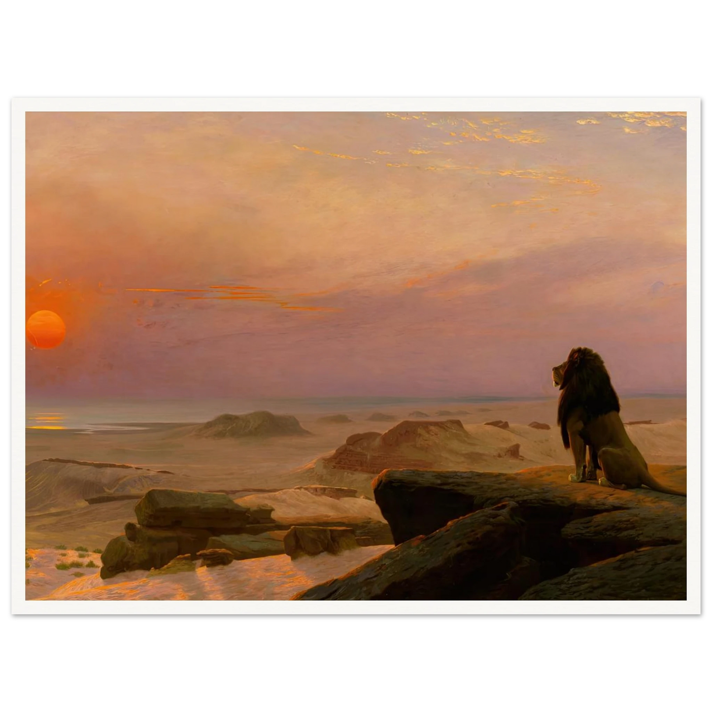 The Two Majesties (Les Deux Majestés) (1883) Art Print | Jean Leon Gerome-Quipham Collections