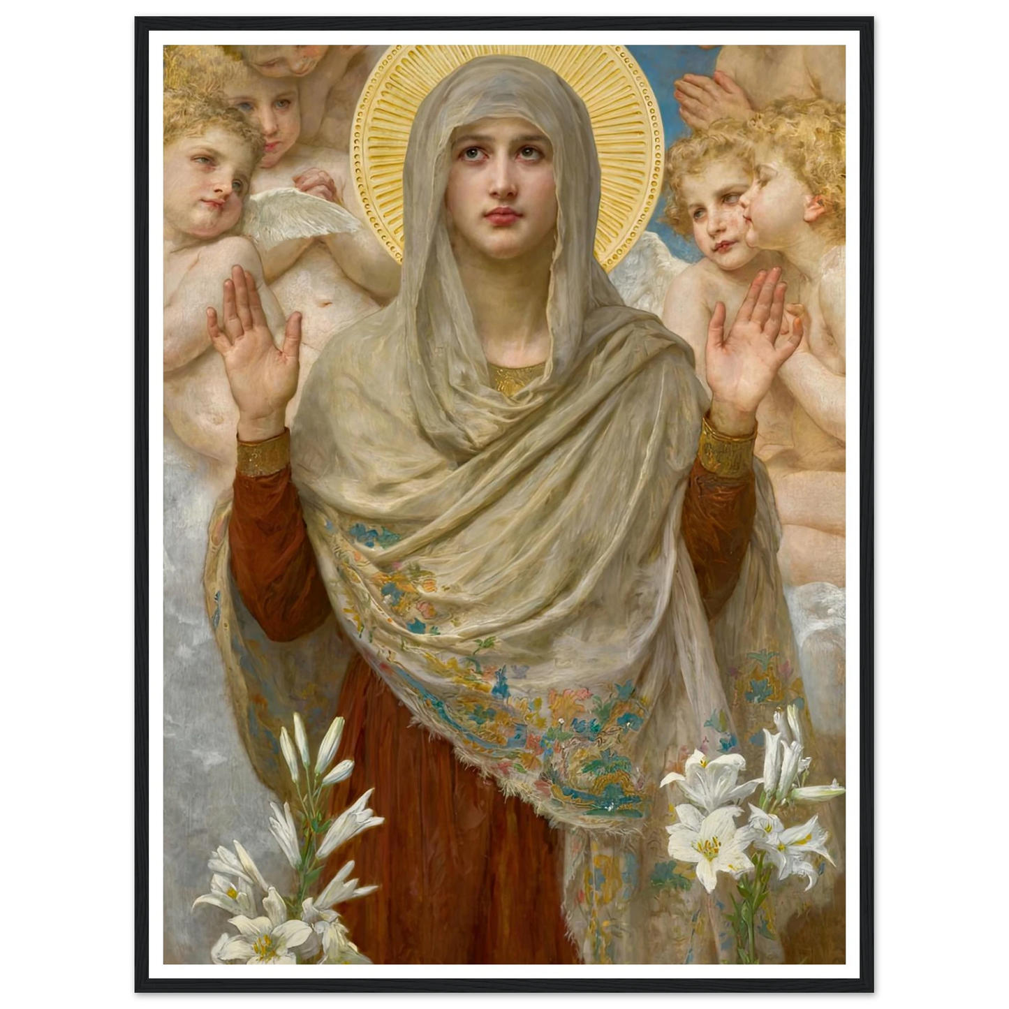 Ora Pro Nobis (1903) Art Print | William Bouguereau-Quipham Collections
