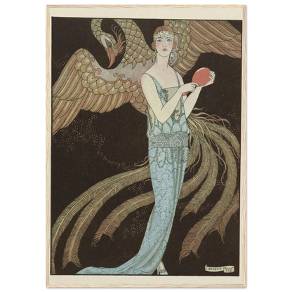Sortilèges ; Robe du soir, de Beer (1922) Art Print | George Barbier-Quipham Collections