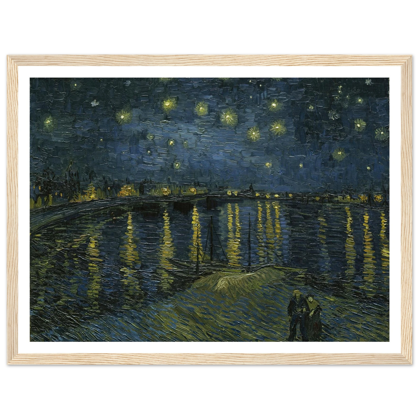 Starry Night Art Print | Vincent van Gogh-Quipham Collections
