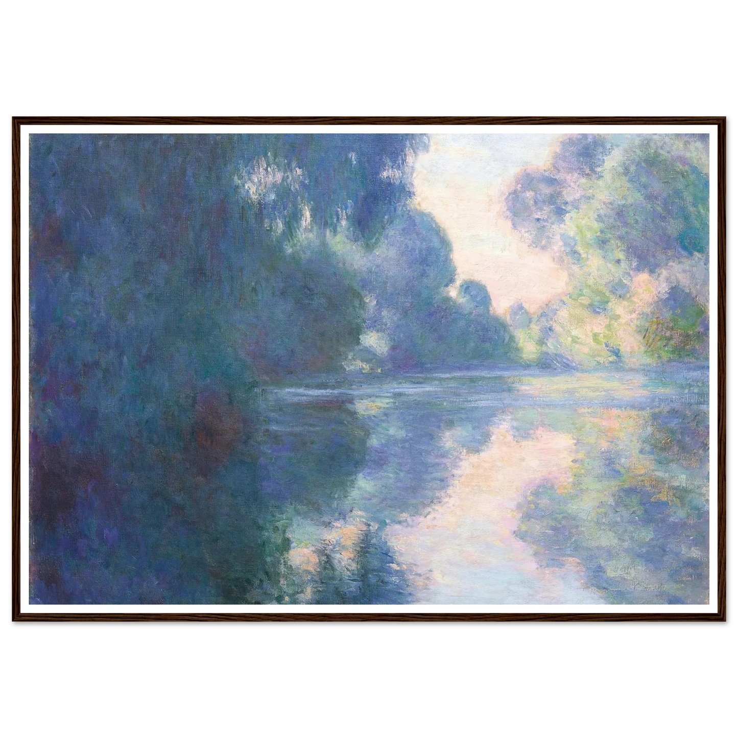 Matinée sur la Seine (1897) Art Print | Claude Monet-Quipham Collections