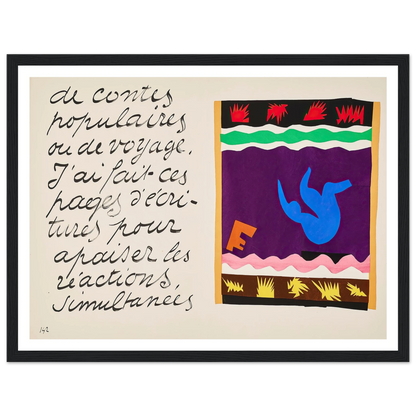 The toboggan (1947) Art Print | Henri Matisse-Quipham Collections