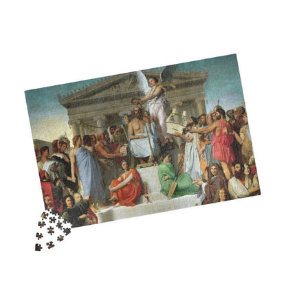 The Apotheosis of Homer Puzzle | Jean-Auguste-Dominique Ingres-Quipham Collections