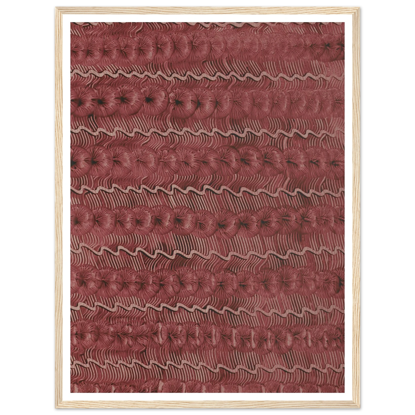 Kleisterpapier (Streifendekor) (1890 - 1910) Art Print | Anker Kyster-Quipham Collections