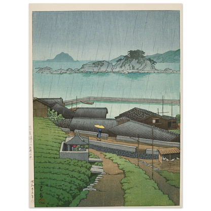 Mirozu, Wakayama Prefecture (1950) Art Print | Kawase Hasui-Quipham Collections