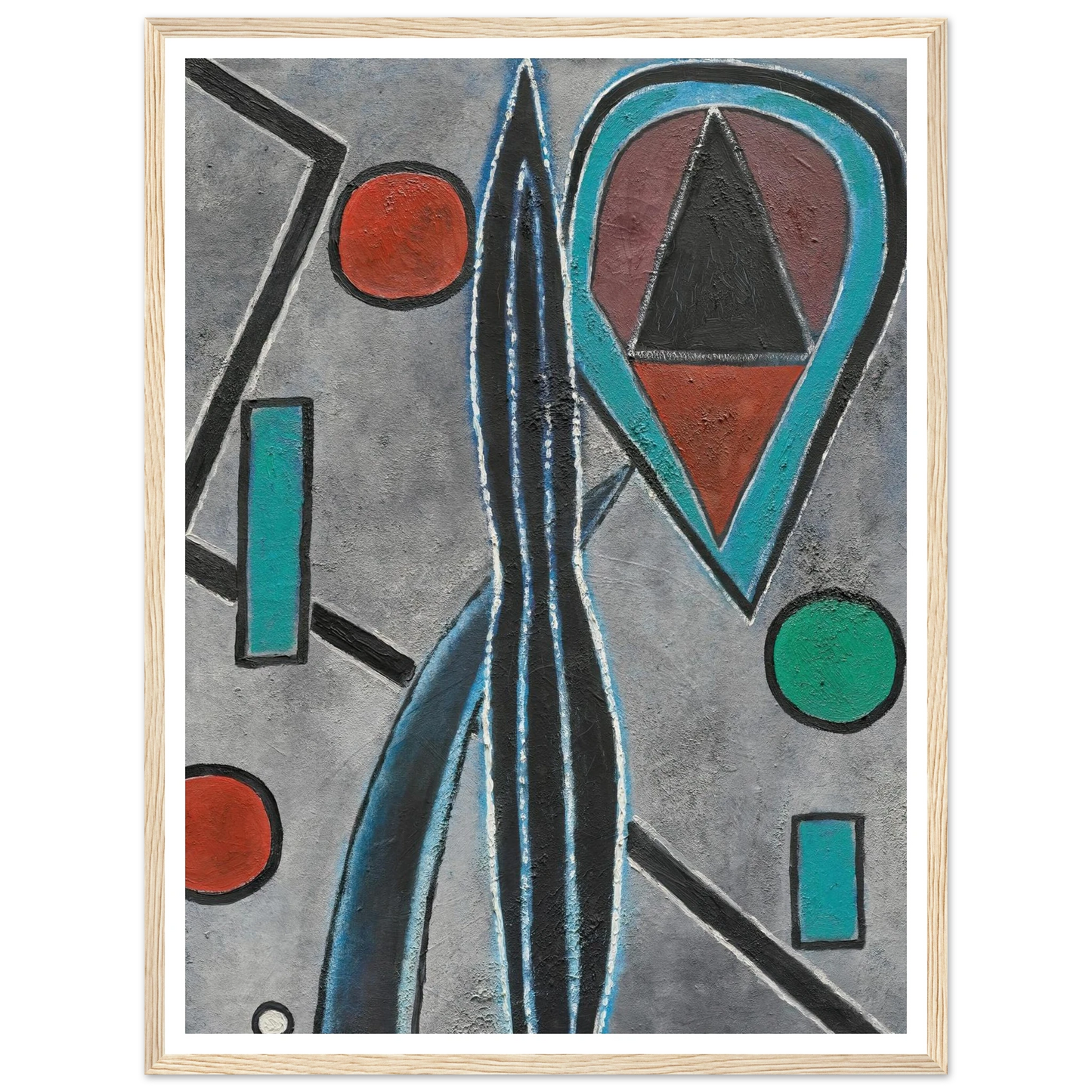 Maintenant et autrefois (1946) Art Print | Francis Picabia-Quipham Collections