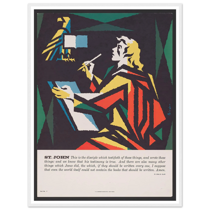 St. John (1962) Art Print | Joseph Binder-Quipham Collections