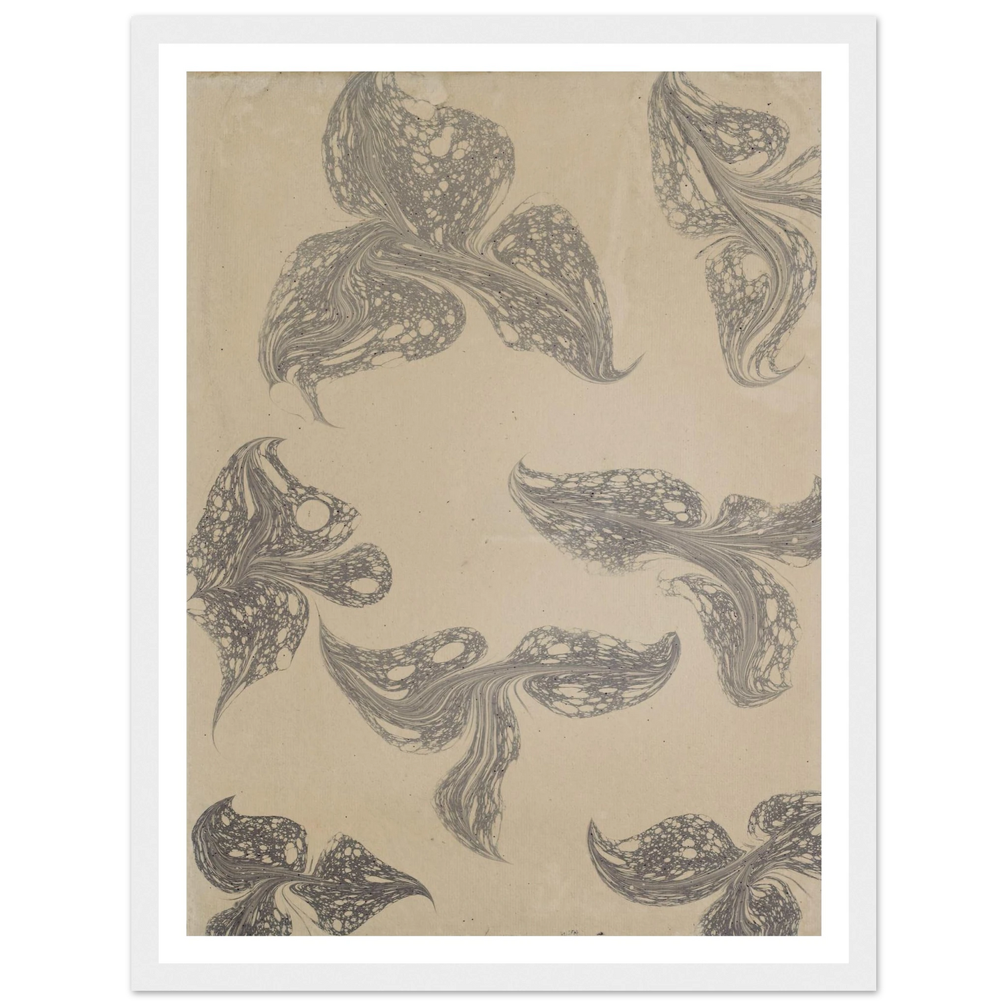 Fantasiemarmorpapier (1890) Art Print | Anker Kyster-Quipham Collections