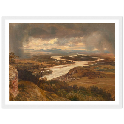 Die Donauauen bei Wien (ca. 1870) Art Print | Josef Hoffmann-Quipham Collections