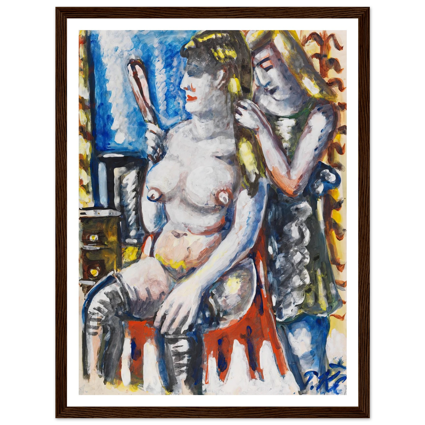 Garderobe (1947) Art Print | Paul Kleinschmidt-Quipham Collections