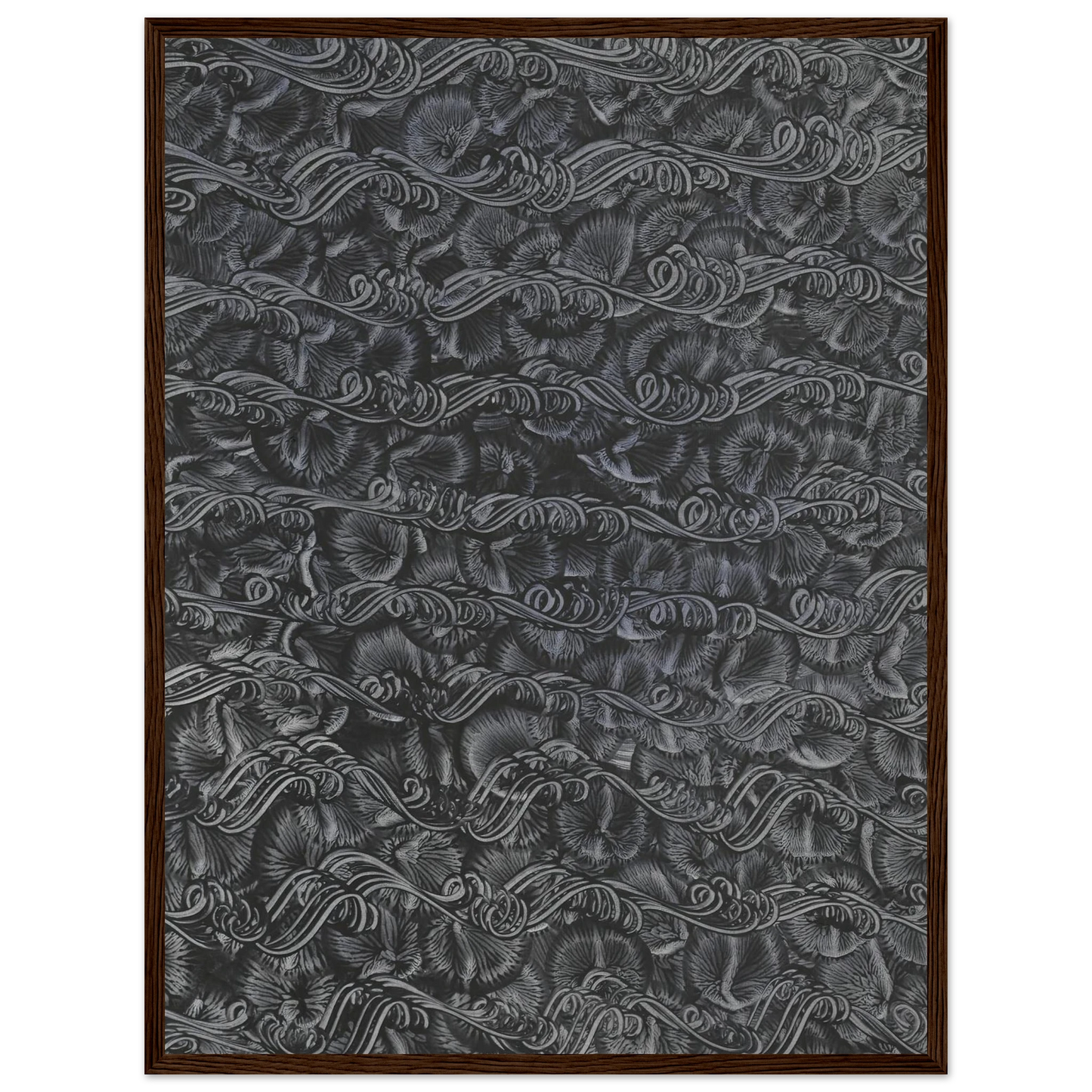 Kleisterpapier mit Verdrängungsdekor (1890 - 1910) Art Print | Anker Kyster-Quipham Collections