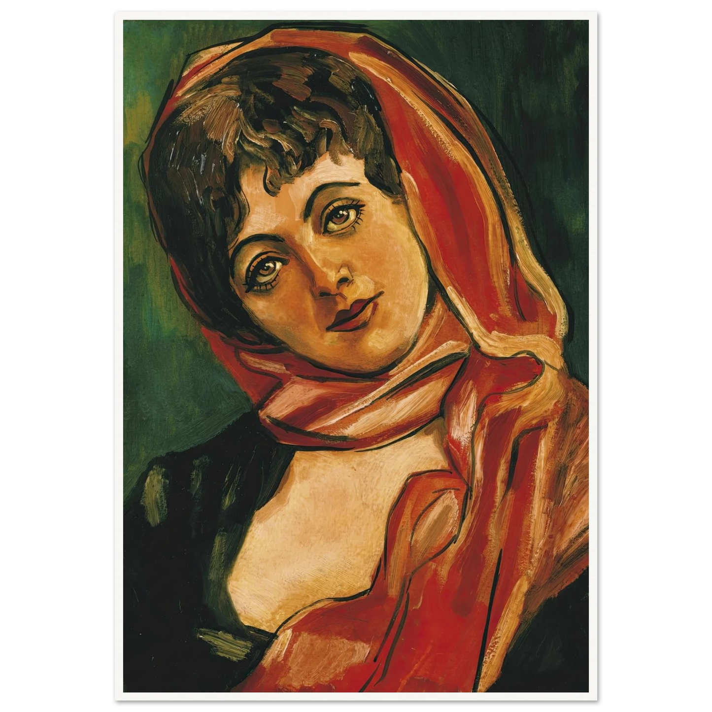 Visage de Femme Art Print | Francis Picabia-Quipham Collections