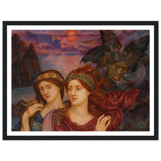 The Vision (1914) Art Print | Evelyn de Morgan-Quipham Collections