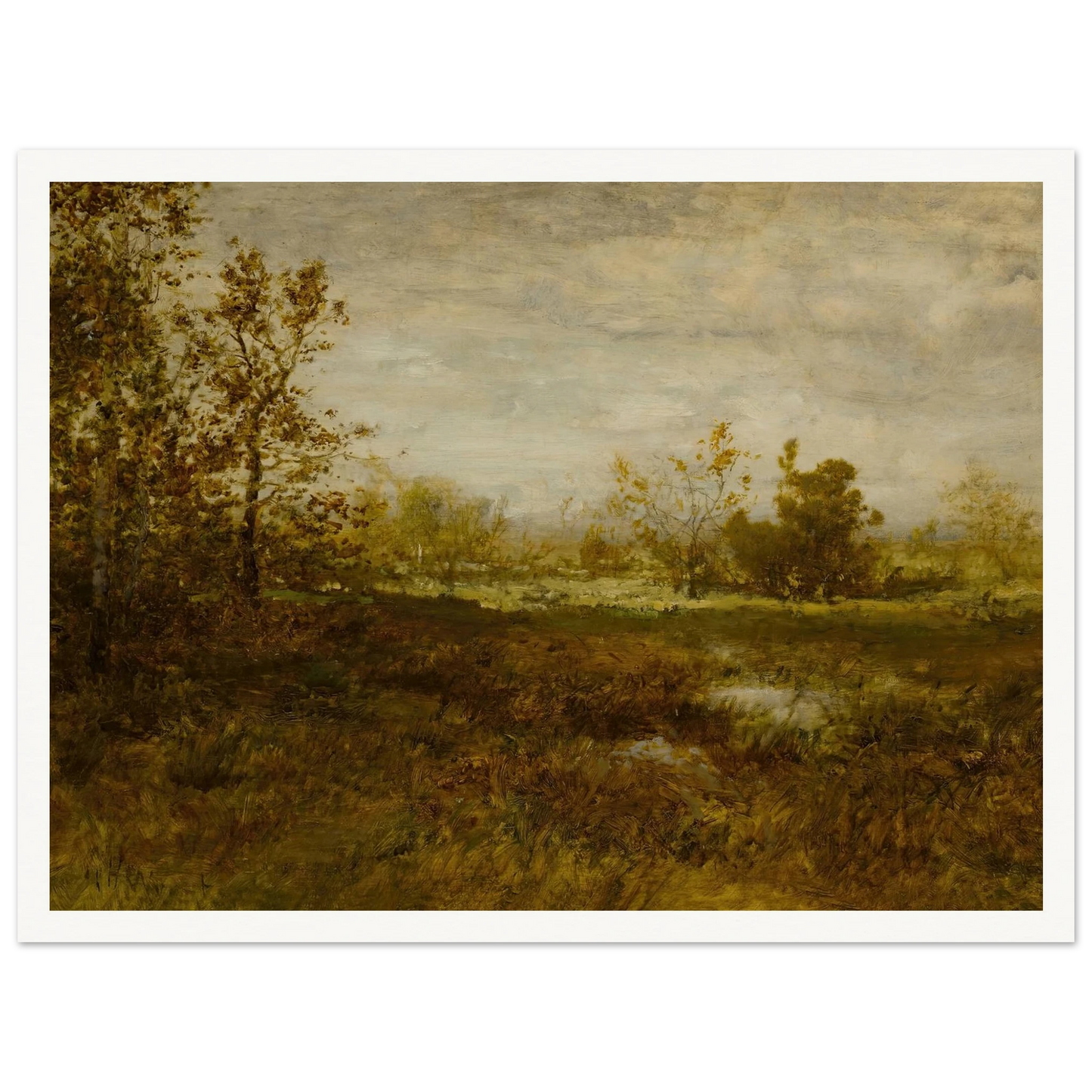 Landscape (ca 1885-1892) Art Print | Alexander Helwig Wyant-Quipham Collections