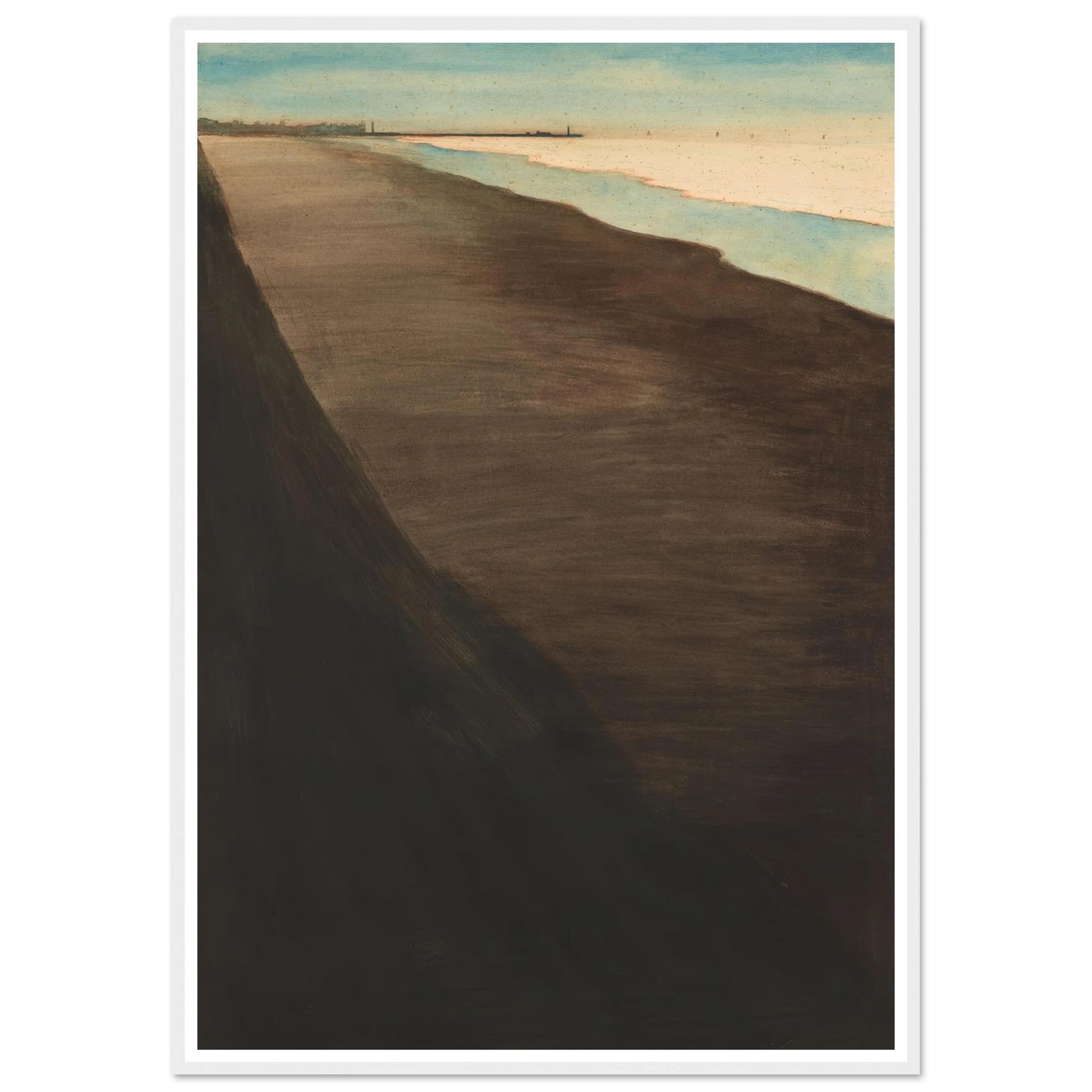 Het strand (1908) Art Print | Leon Spilliaert-Quipham Collections