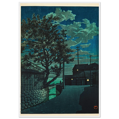 Kamezaki Bishu (1928) Art Print | Kawase Hasui-Quipham Collections