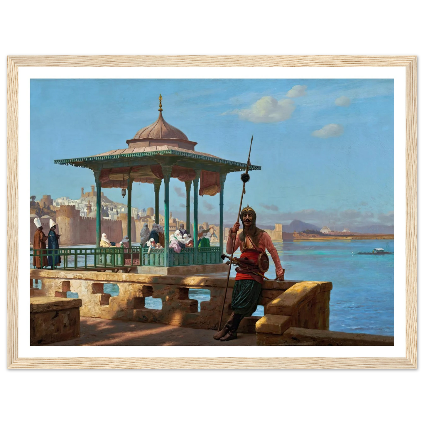 The Harem In The Kiosk Art Print | Jean Leon Gerome-Quipham Collections