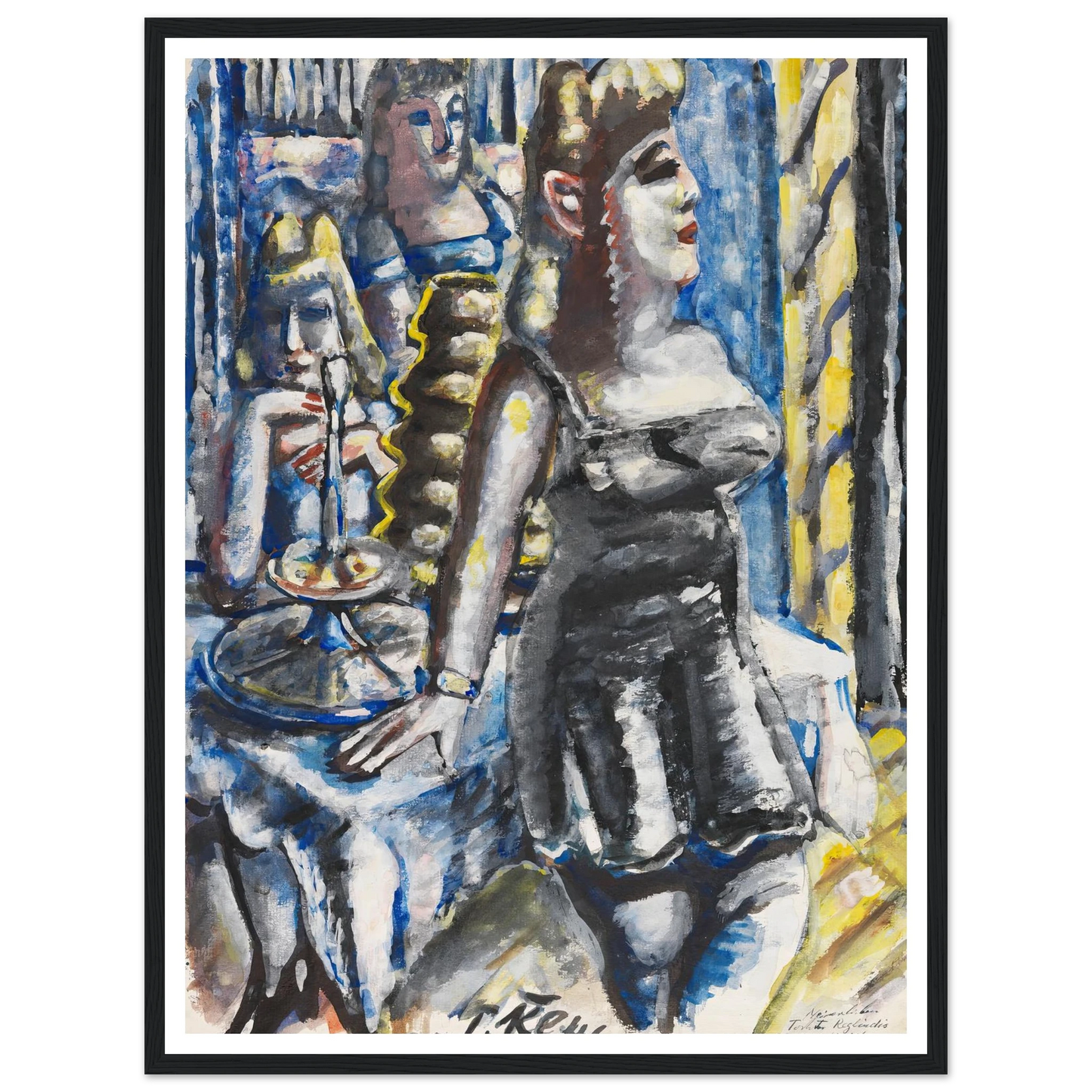 Die Kuchenbar (1946) Art Print | Paul Kleinschmidt-Quipham Collections