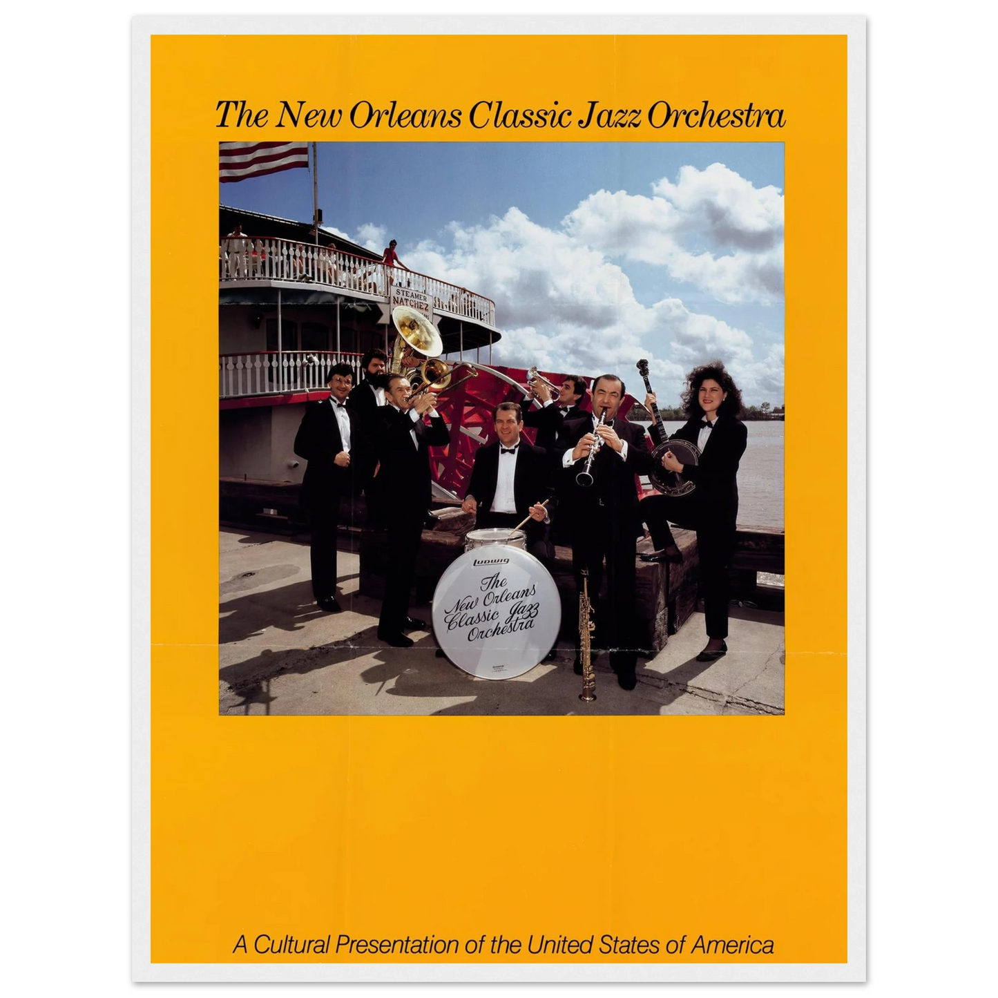 The New Orleans Classic Jazz Orchestra Art Print | US Information Agency-Quipham Collections