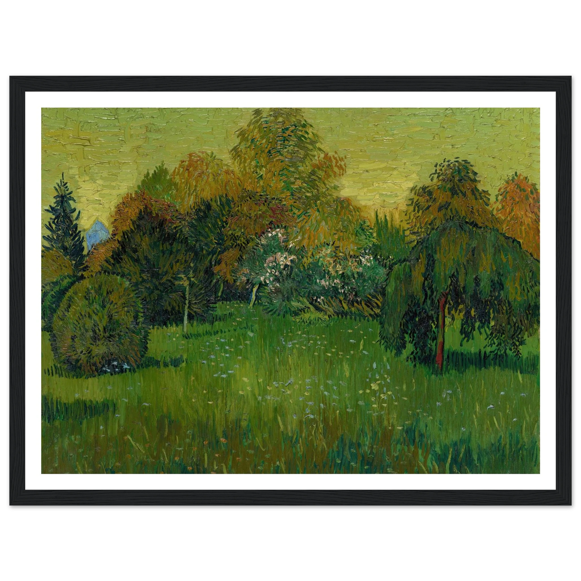 The Poet’s Garden (1888) Art Print | Vincent van Gogh-Quipham Collections