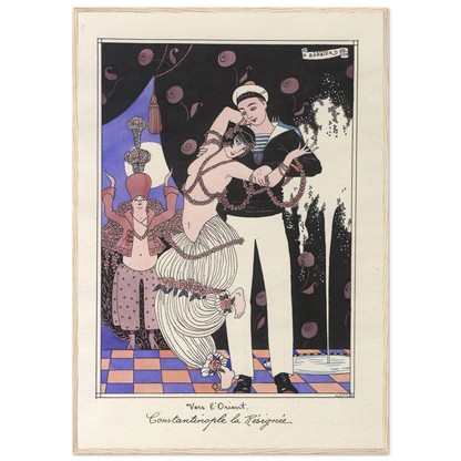 Vers l’Orient. Constantinople la Résignée (1915) Art Print | George Barbier-Quipham Collections