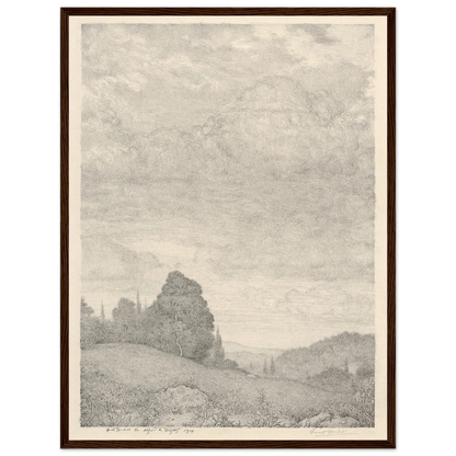 Landscape (1909) Art Print | Ernest Haskell-Quipham Collections