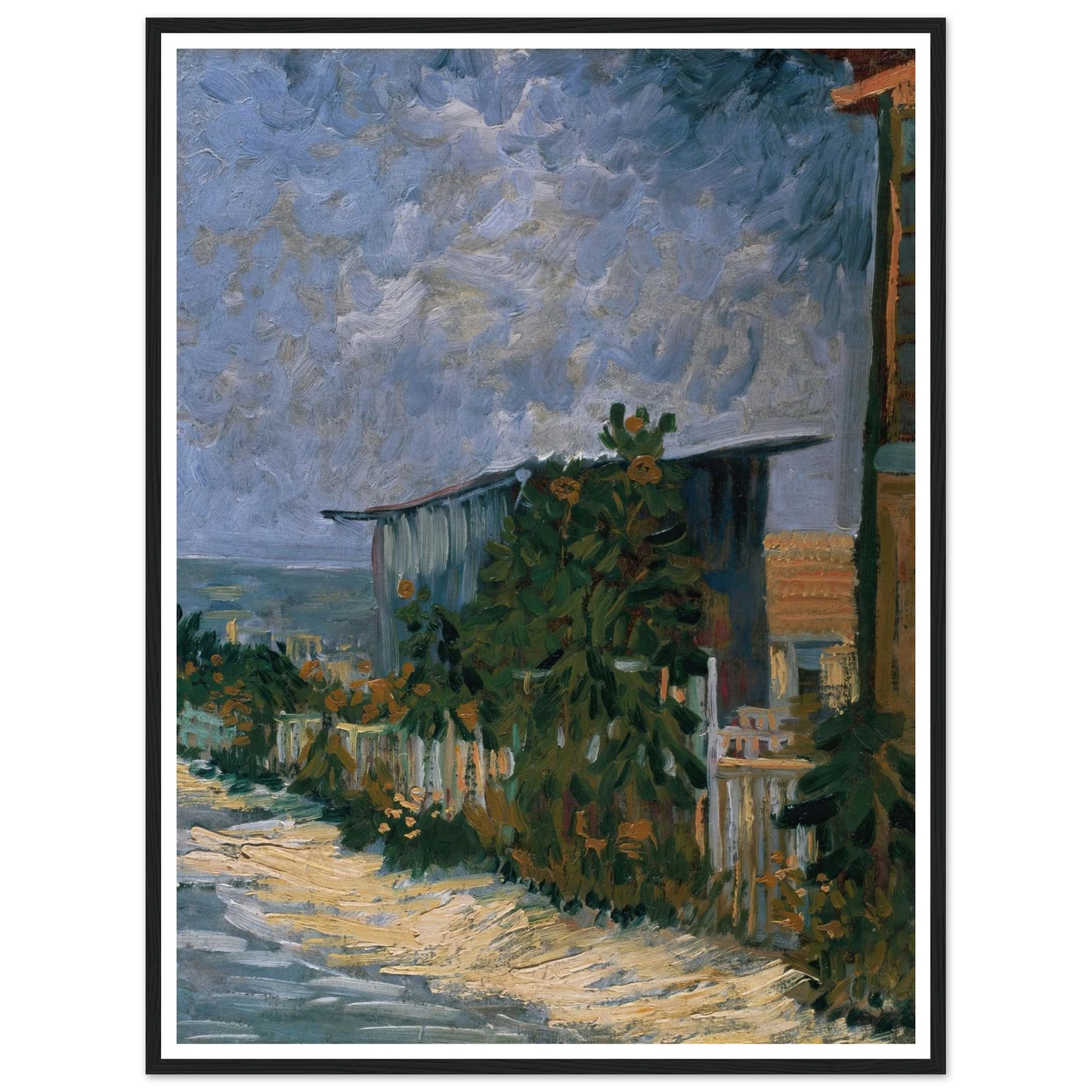 Shelter on Montmartre (1887) Art Print | Vincent van Gogh-Quipham Collections