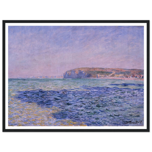 Shadows on the Sea. The Cliffs at Pourville (1882) Art Print | Claude Monet-Quipham Collections