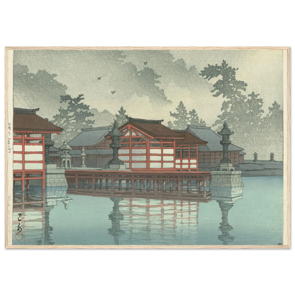 Kiri no Miyajima (Miyajima in mist) (1947) Art Print | Kawase Hasui-Quipham Collections
