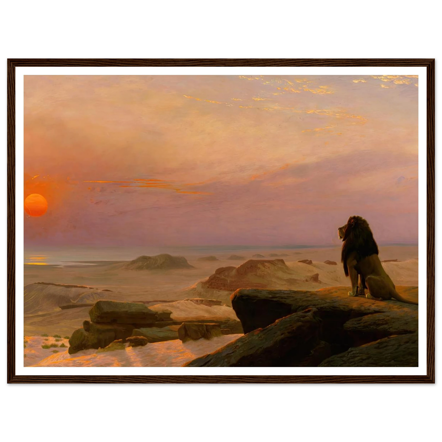 The Two Majesties (Les Deux Majestés) (1883) Art Print | Jean Leon Gerome-Quipham Collections