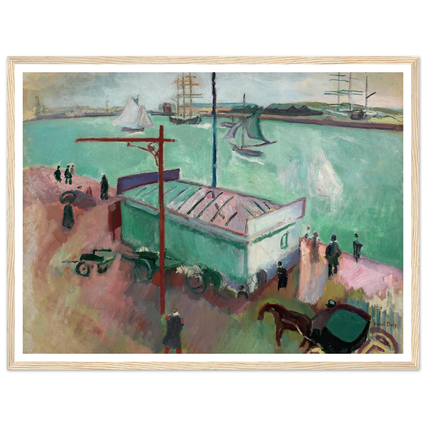 Le Port du Havre (1906) Art Print | Raoul Dufy-Quipham Collections