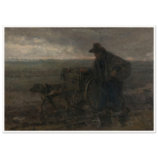 On Country Roads and Fields (1892) Art Print | Jozef Israels-Quipham Collections