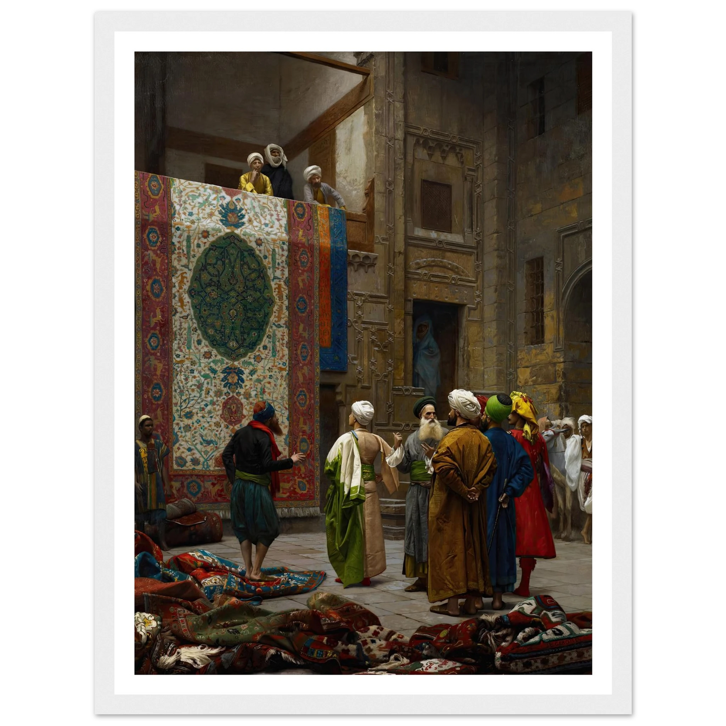The Carpet Merchant (circa 1887) Art Print | Jean Leon Gerome-Quipham Collections