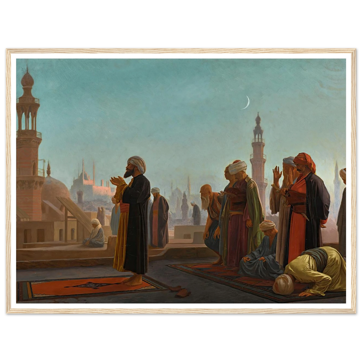 Evening Prayer, Cairo Art Print | Jean Leon Gerome-Quipham Collections