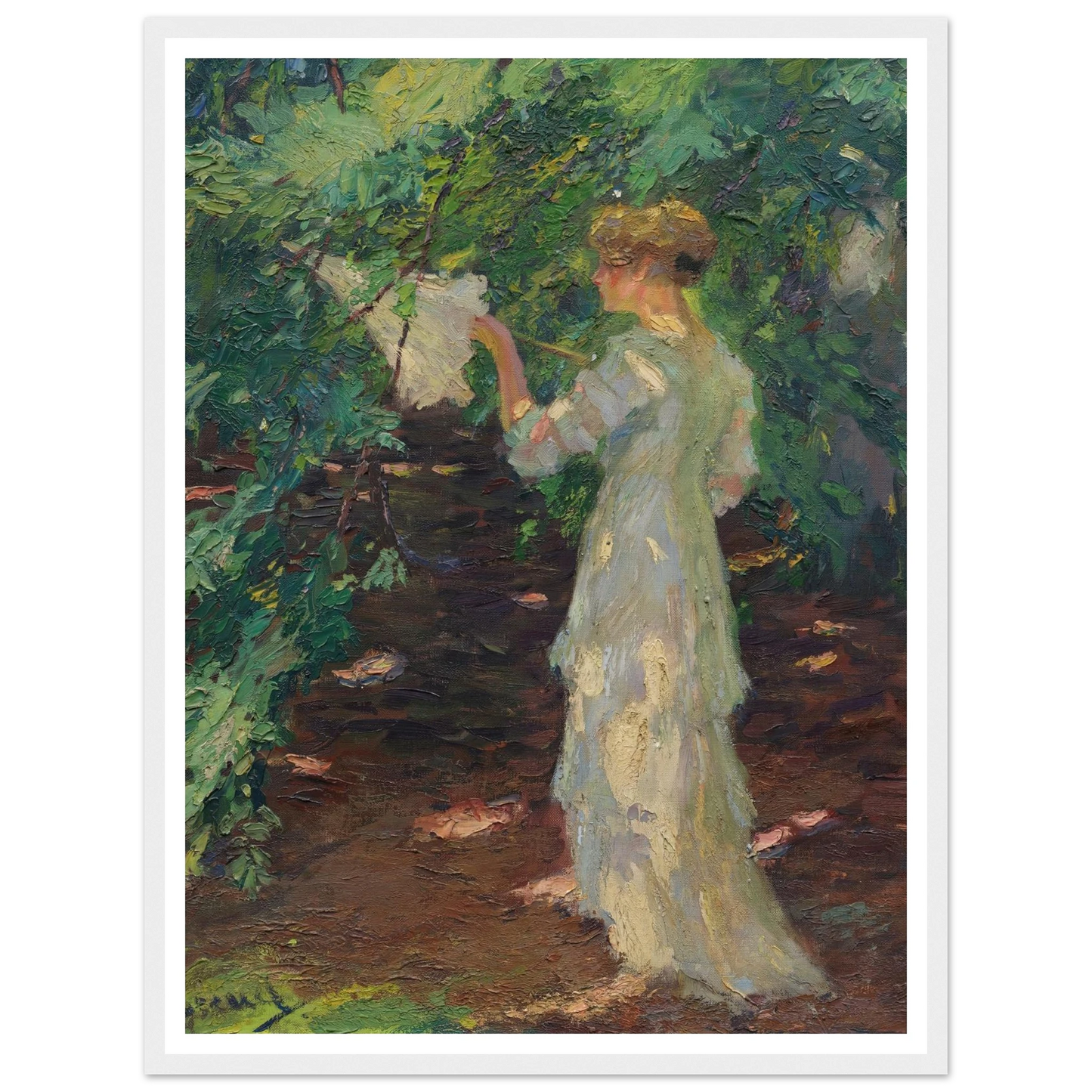 Waldschatten (1910-20) Art Print | Edward Cucue-Quipham Collections