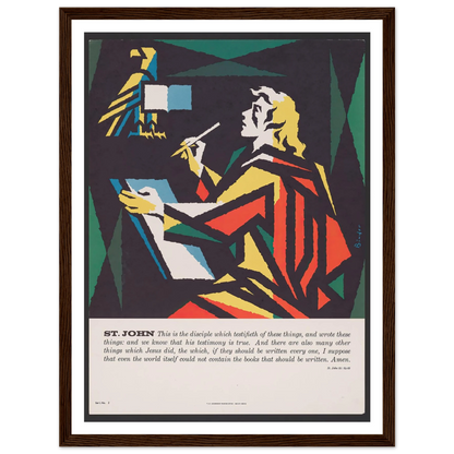 St. John (1962) Art Print | Joseph Binder-Quipham Collections