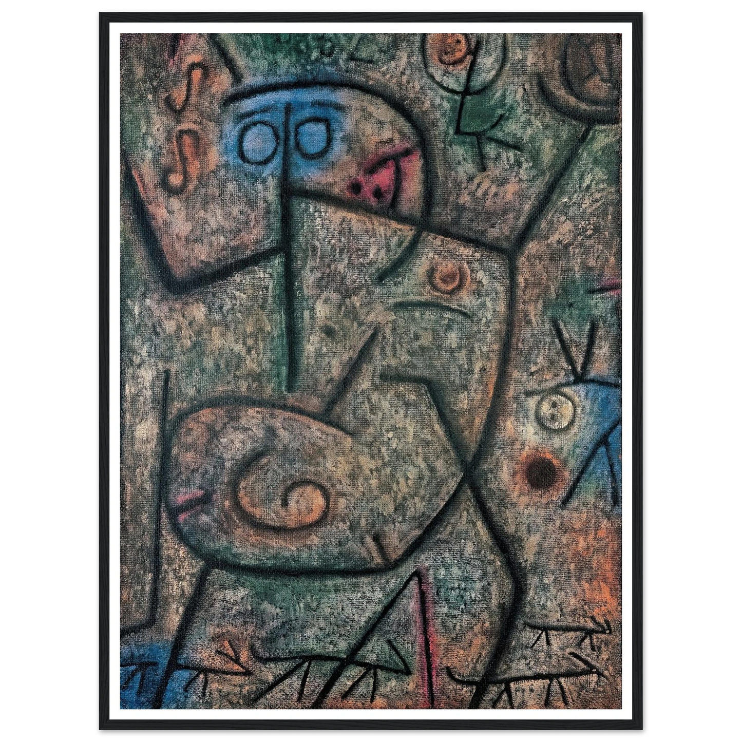Oh! These Rumors! (1939) Art Print | Paul Klee-Quipham Collections