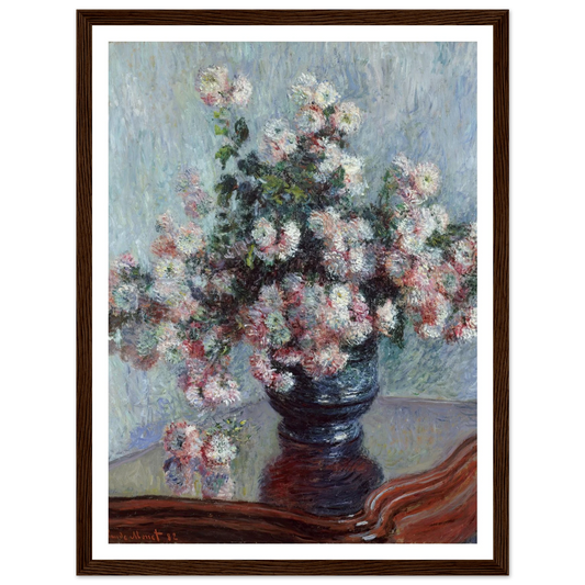 Chrysanthemums (1882) Art Print | Claude Monet-Quipham Collections