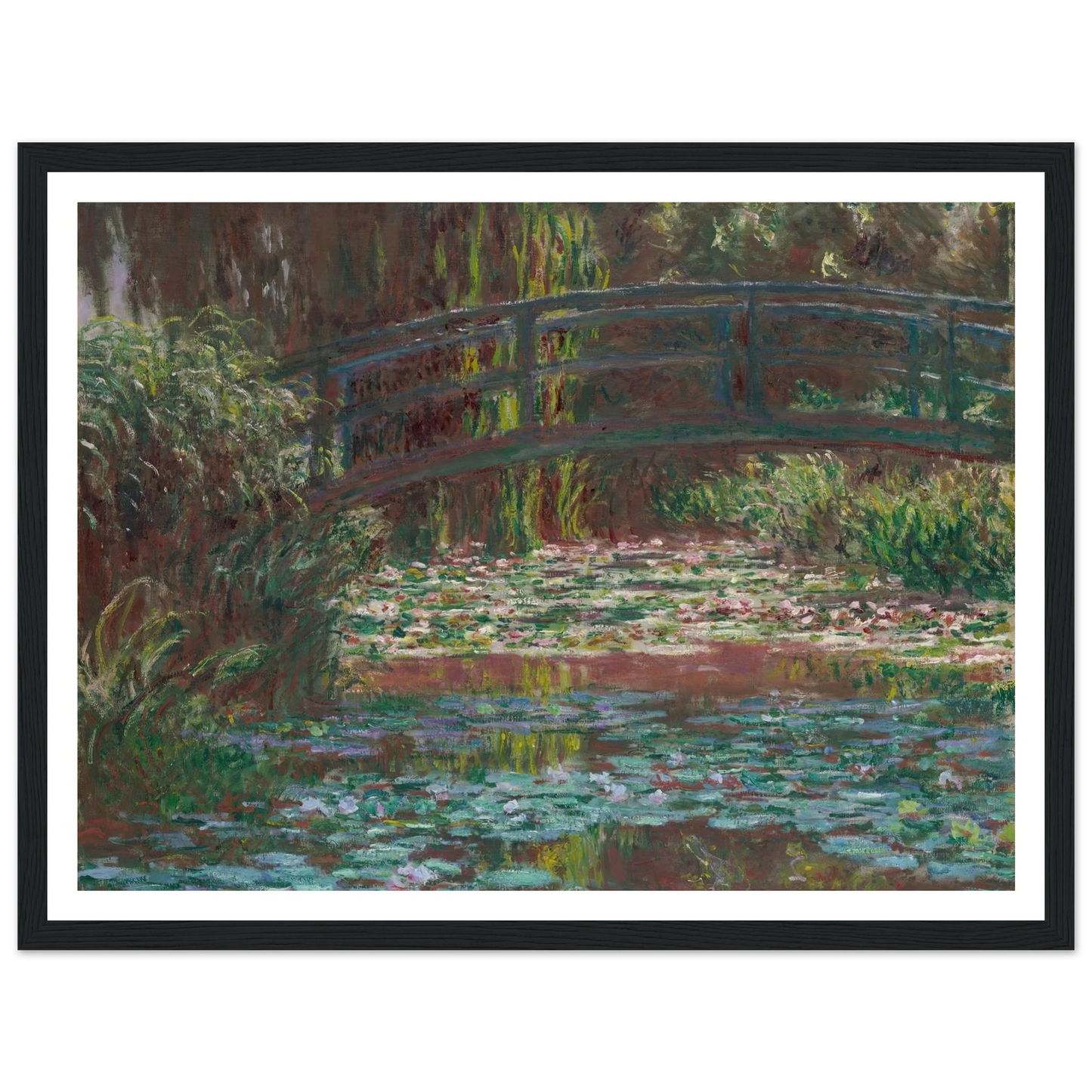 Water Lily Pond (1900) Art Print | Claude Monet-Quipham Collections