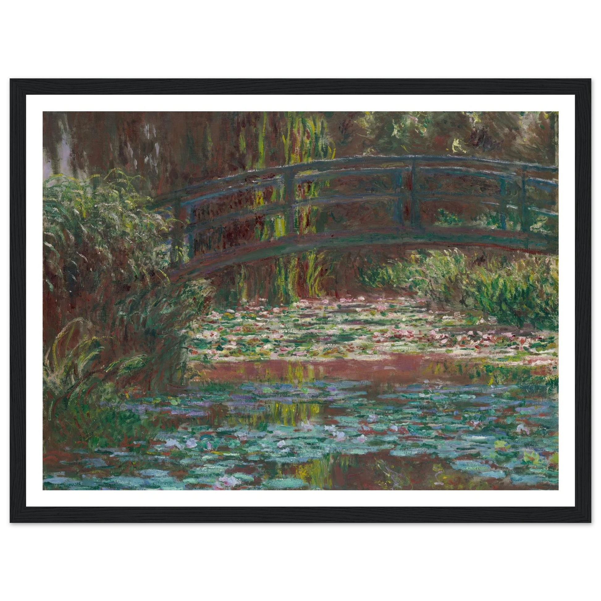 Water Lily Pond (1900) Art Print | Claude Monet-Quipham Collections