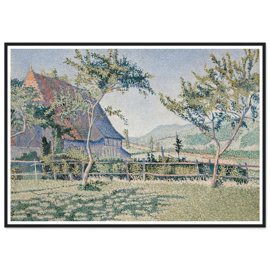 Comblat-le-Château, the Meadow (Le Pré) (1886) Art Print | Paul Signac-Quipham Collections