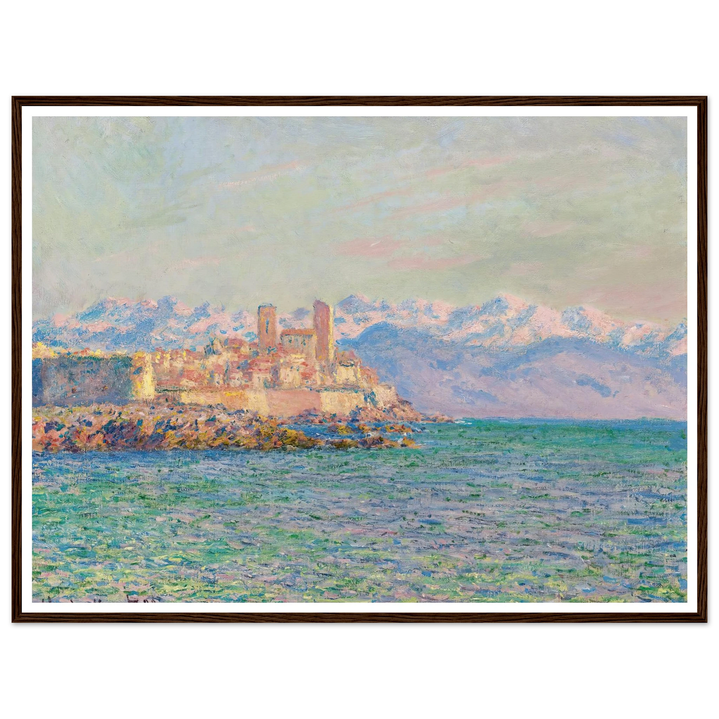Antibes, Le Fort (1888) Art Print | Claude Monet-Quipham Collections